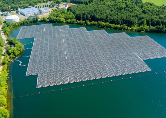 Tris Società Edilizia fotovoltaico galleggiante Tris Società Edilizia fotovoltaico galleggiante